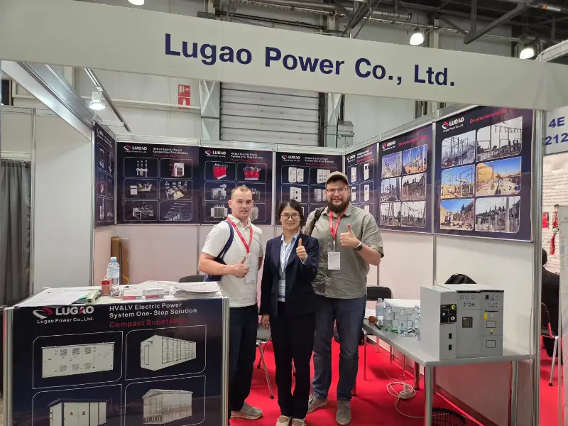 Exploring Russian-speaking Markets, Lugao Power Exhibits at Russia International Electric Power and Energy Exhibition