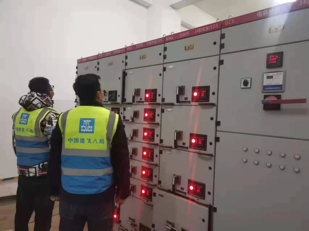 Chinese Construction Project Power Distribution System Case Study