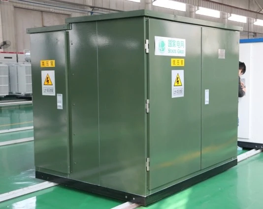 Transformer Oil Insulation Box Type Compact American Type Substation