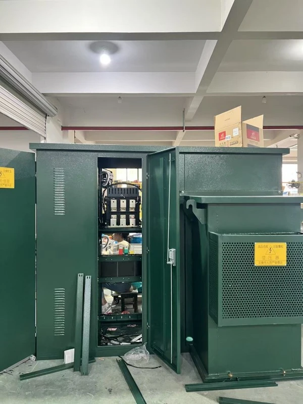 Transformer Oil Insulation Box Type Compact American Type Substation