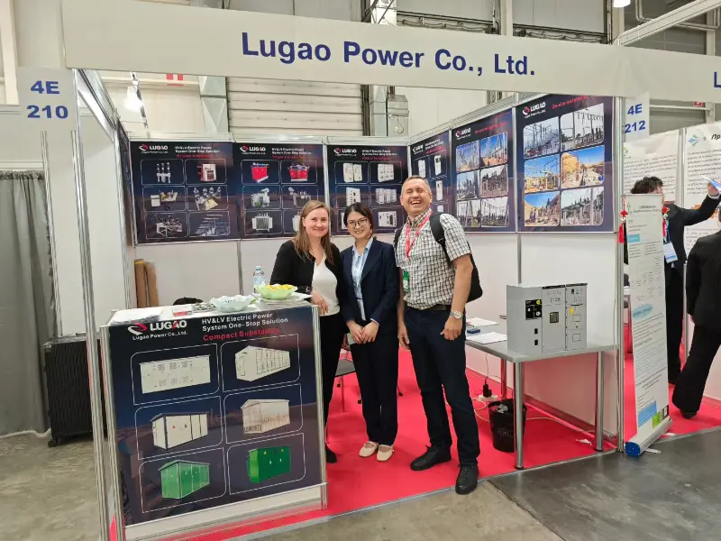 Lugao Power Exhibits at Russia International Electric Power and Energy Exhibition