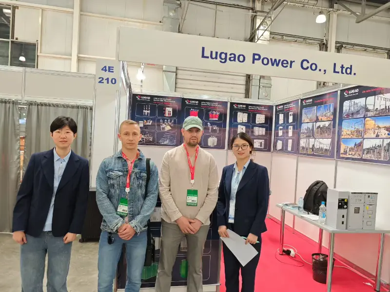 Lugao Power Exhibits at Russia International Electric Power and Energy Exhibition