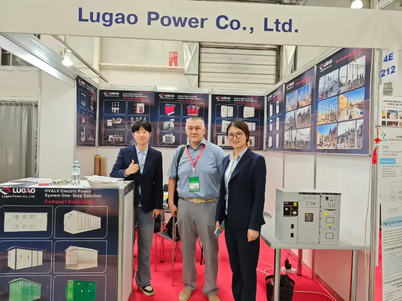 Lugao Power Exhibits at Russia International Electric Power and Energy Exhibition
