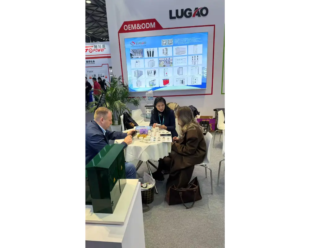 Lugao Power Showcases at the Shanghai International Electric Power & Energy Exhibition