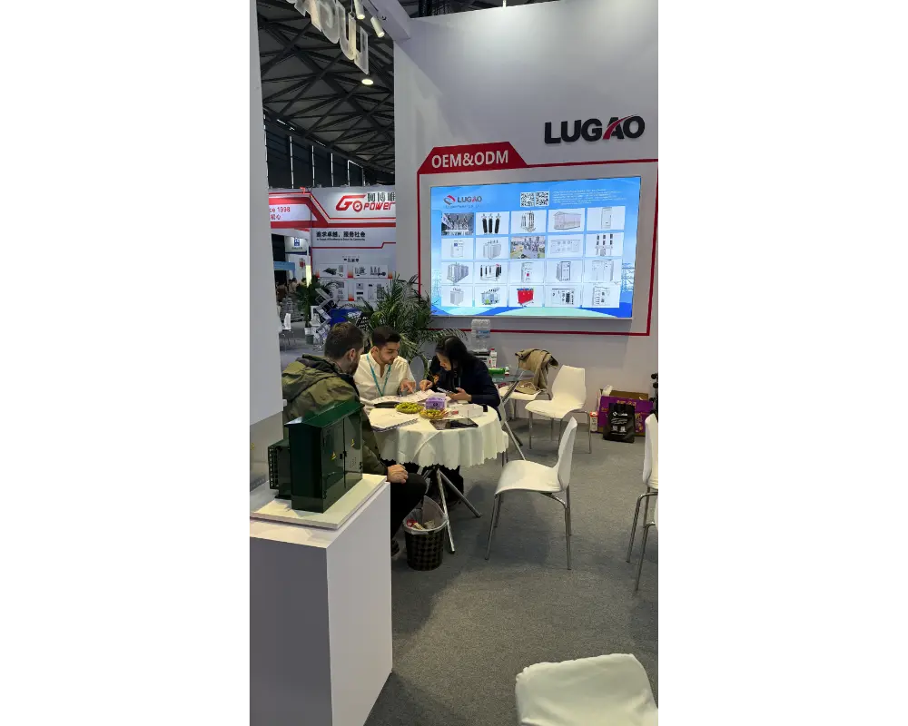 Lugao Power Showcases at the Shanghai International Electric Power & Energy Exhibition