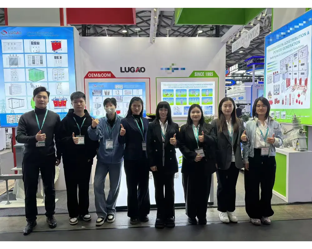 Lugao Power Showcases at the Shanghai International Electric Power & Energy Exhibition
